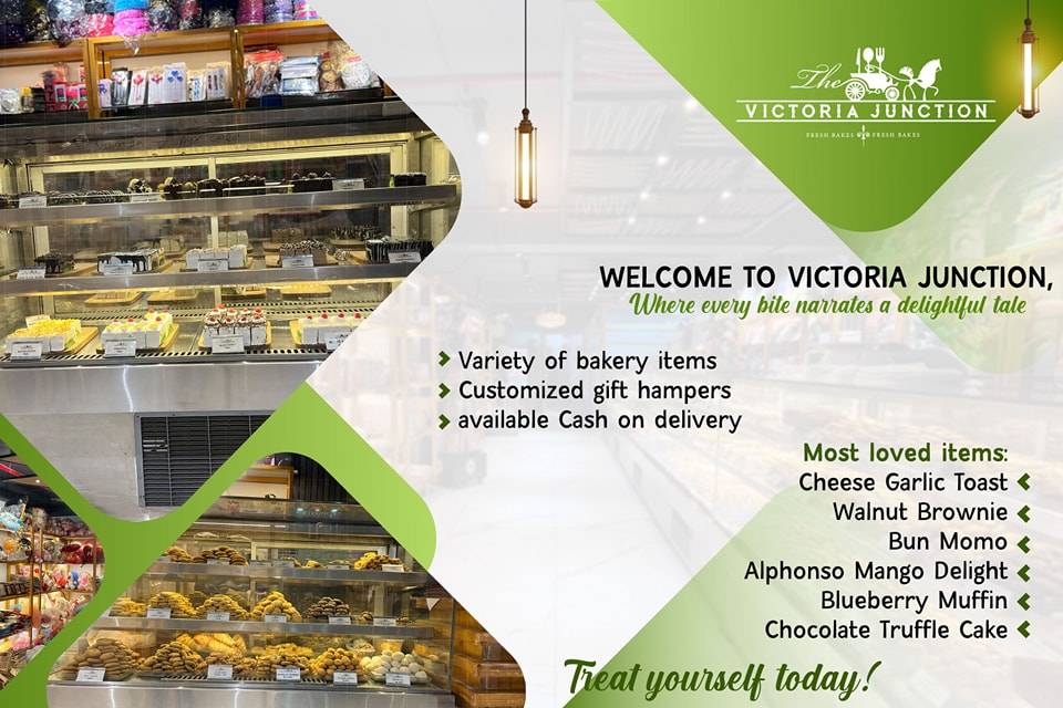 The Victoria Junction menu