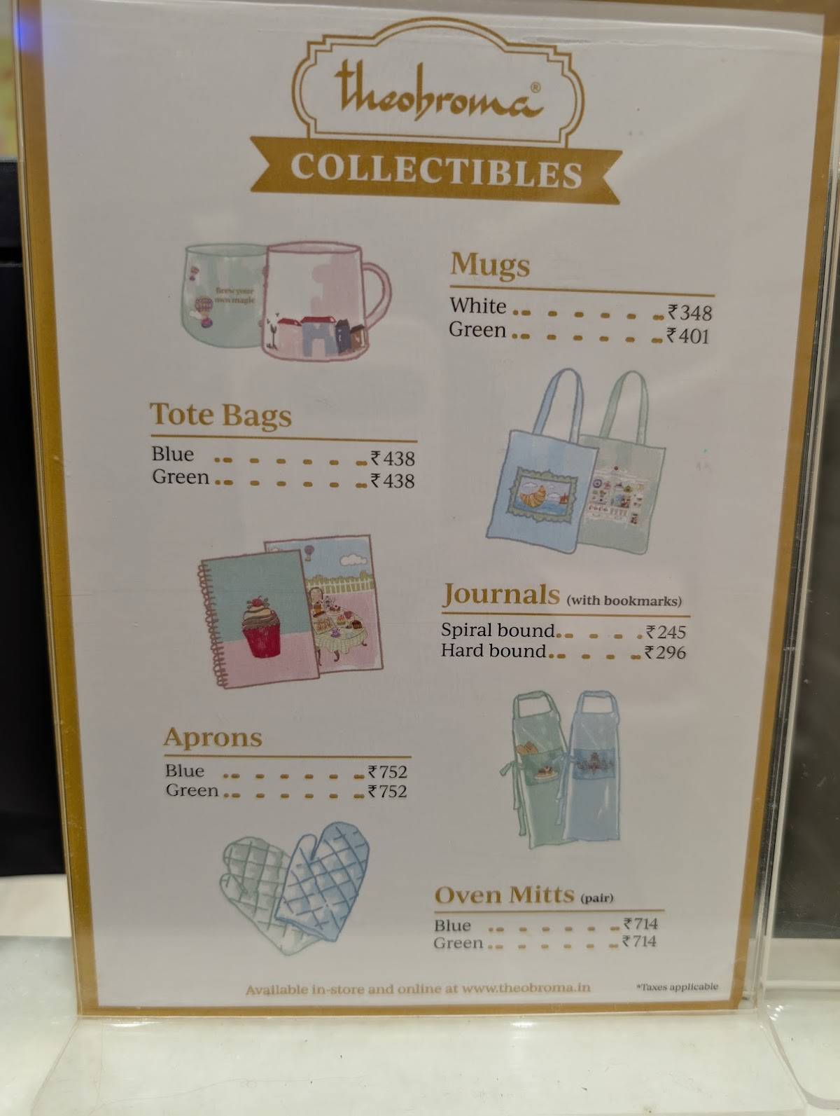 Theobroma Bakery and Cake Shop - Abhyankar Nagar, Nagpur menu