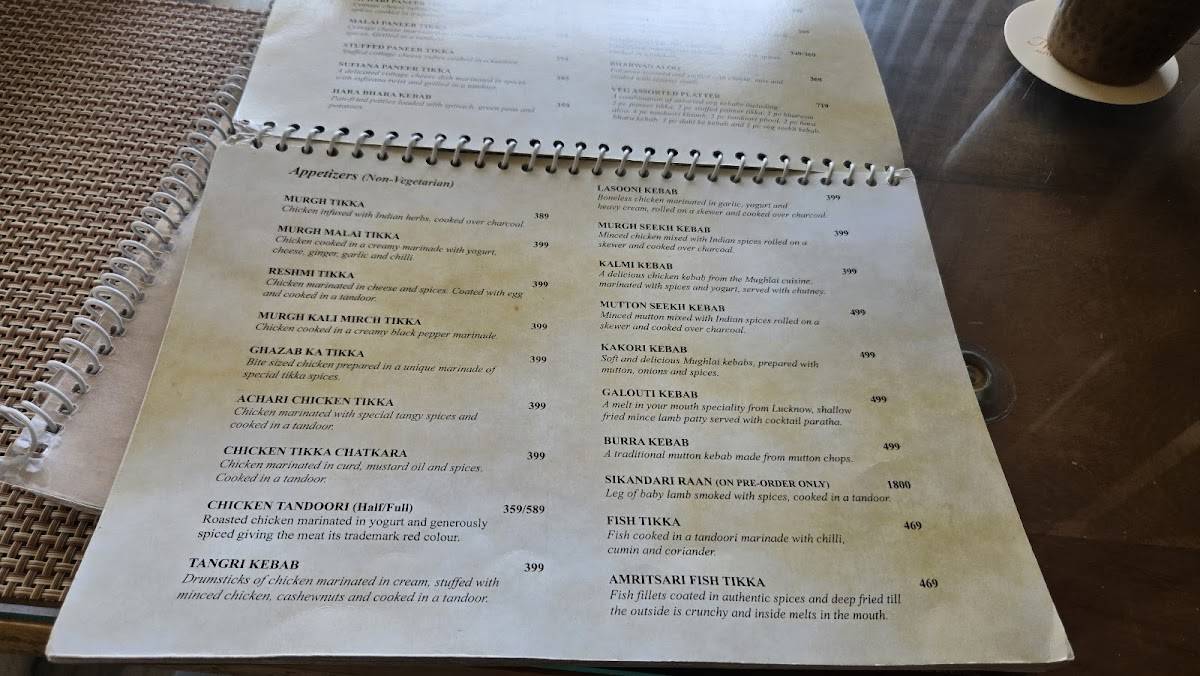 Theth Masala Restaurant & Cafe Gandipet menu