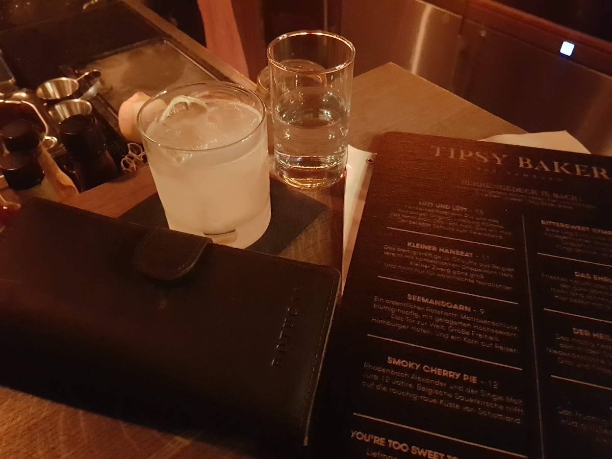 Speisekarte von Tipsy Baker Bar Hamburg, Hamburg