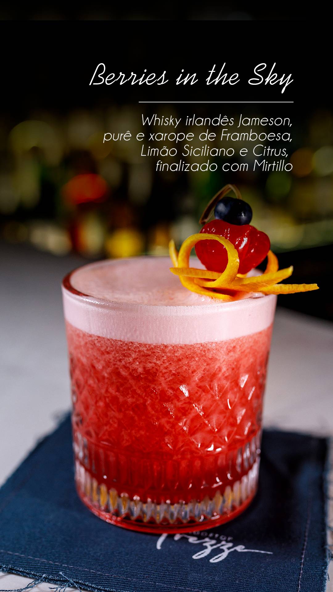 Trezze Rooftop cardápio