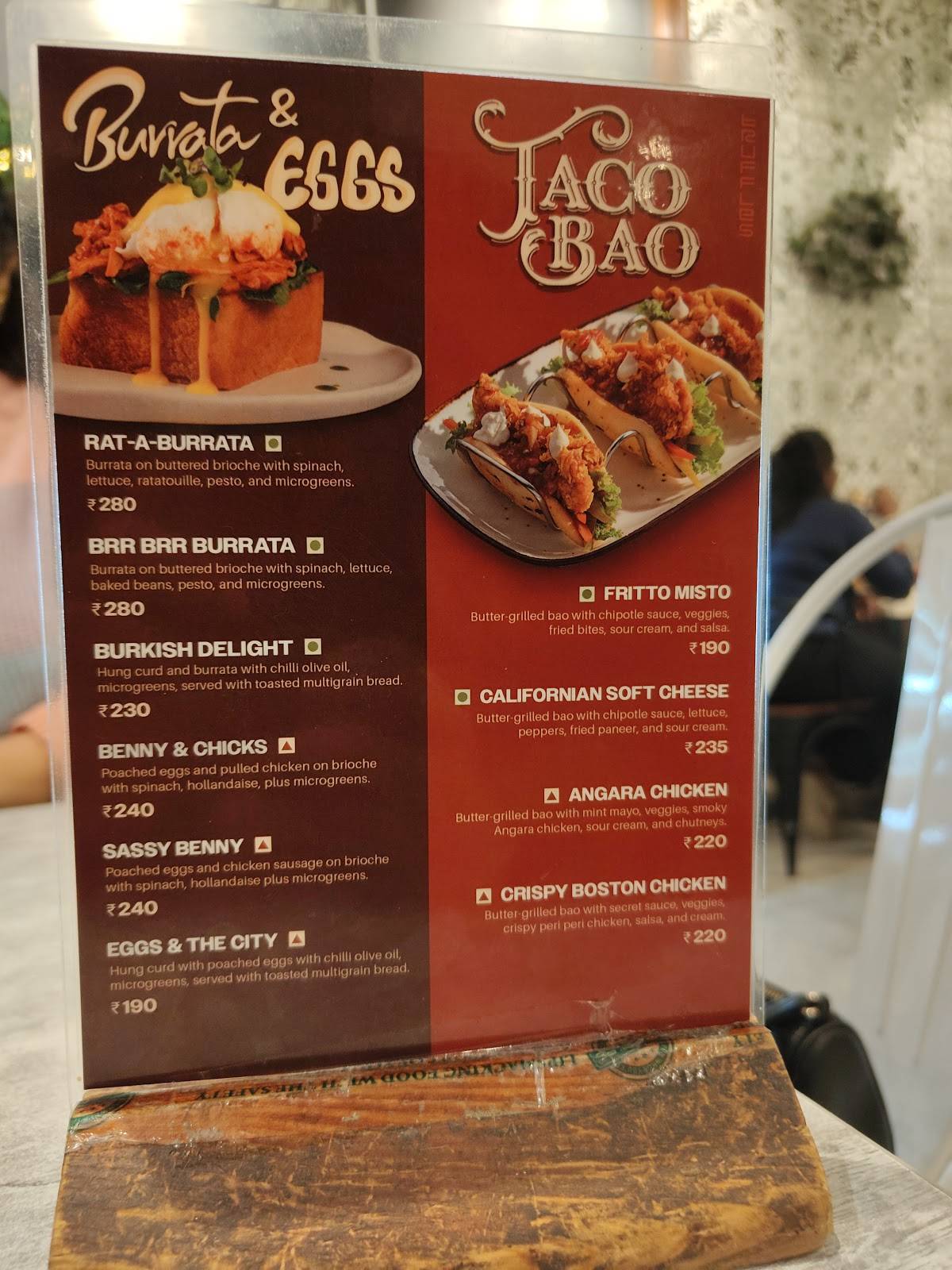 Truffles - Indiranagar menu