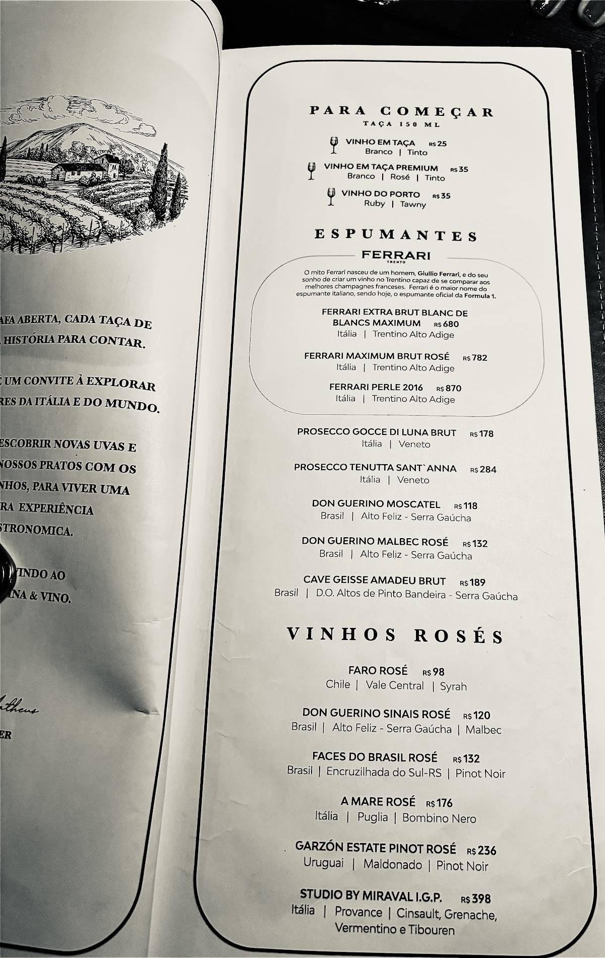 Tutti Cucina cardápio