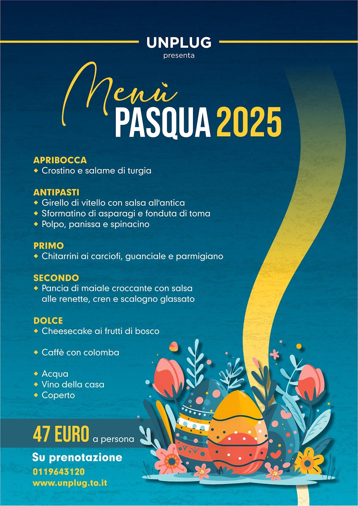 Menu di UNPLUG 