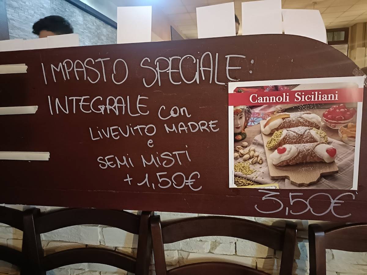 Menu di Uà Arte & Pizza 