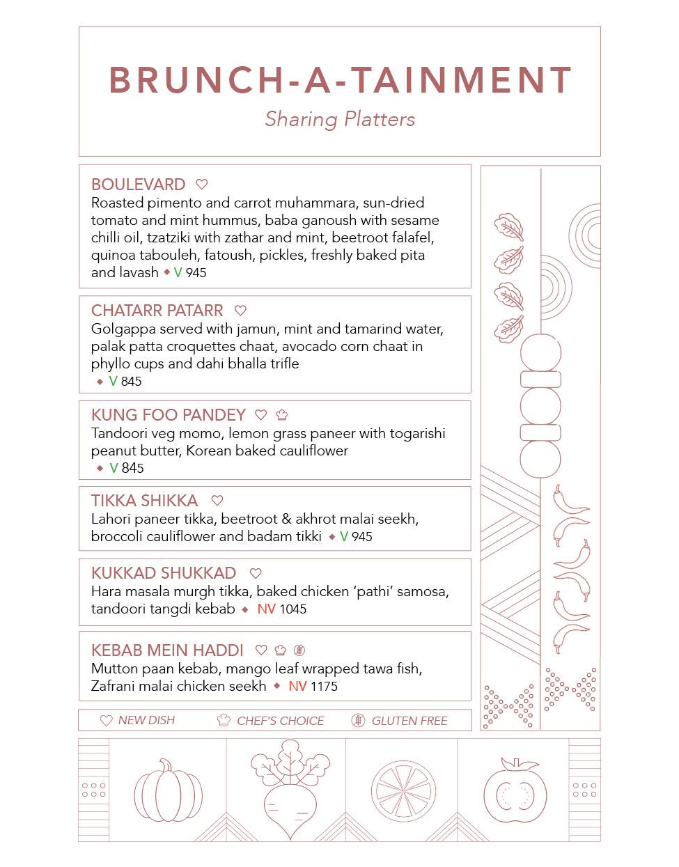 Under The Neem menu