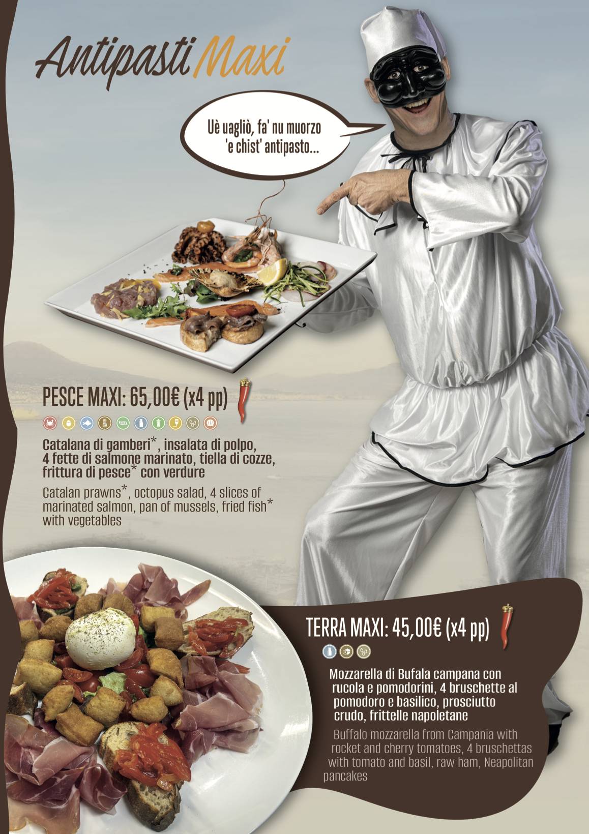 Menu di Unico Ristorante Pizzeria Mogliano 