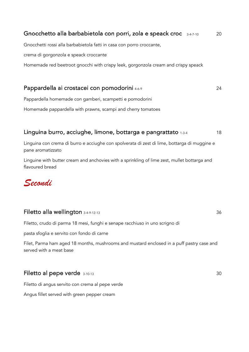 Menu di Vintage Jazz Food & Wine 