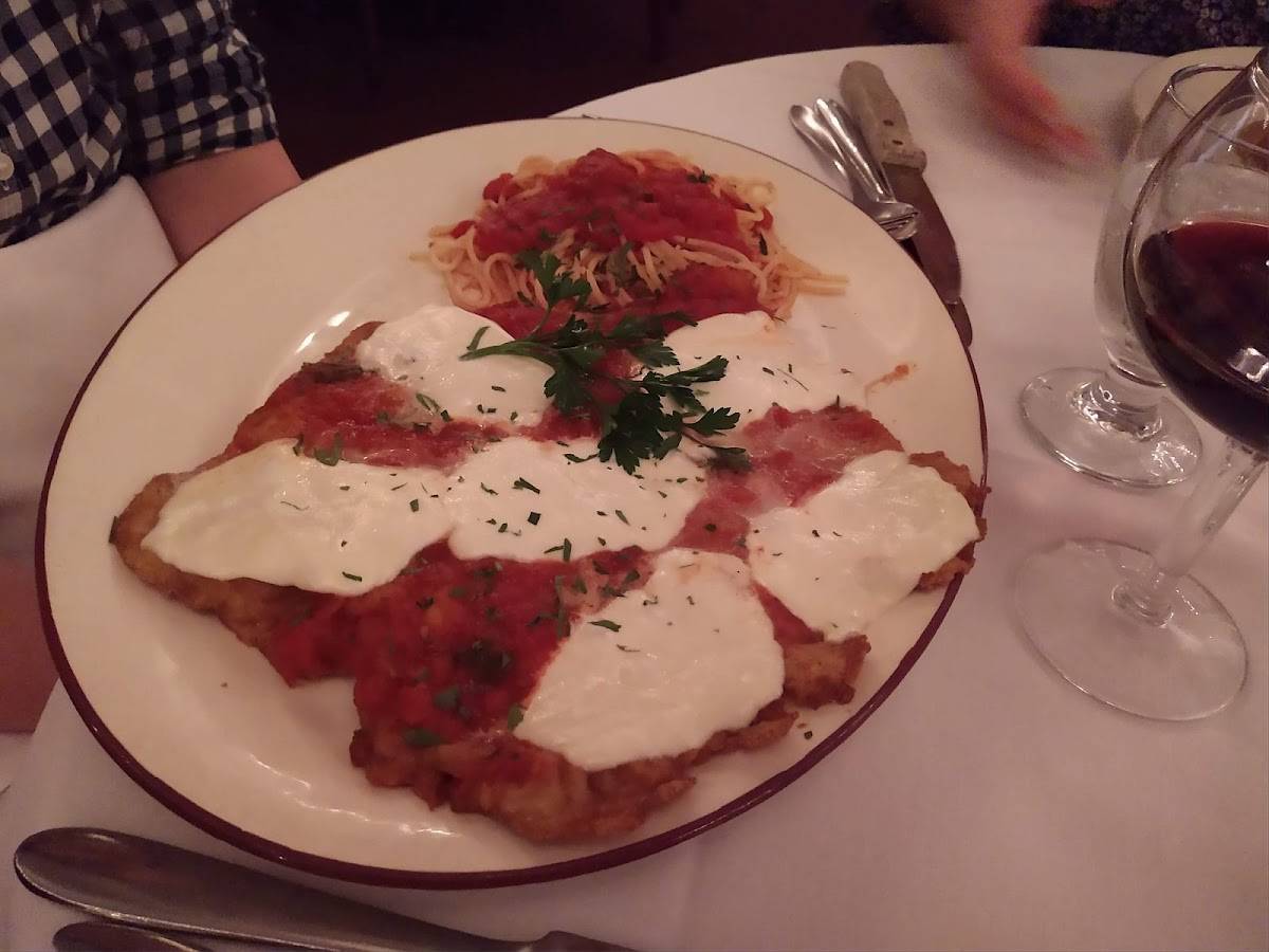 Menu at Volare restaurant, New York City, 147 West 4th Street A