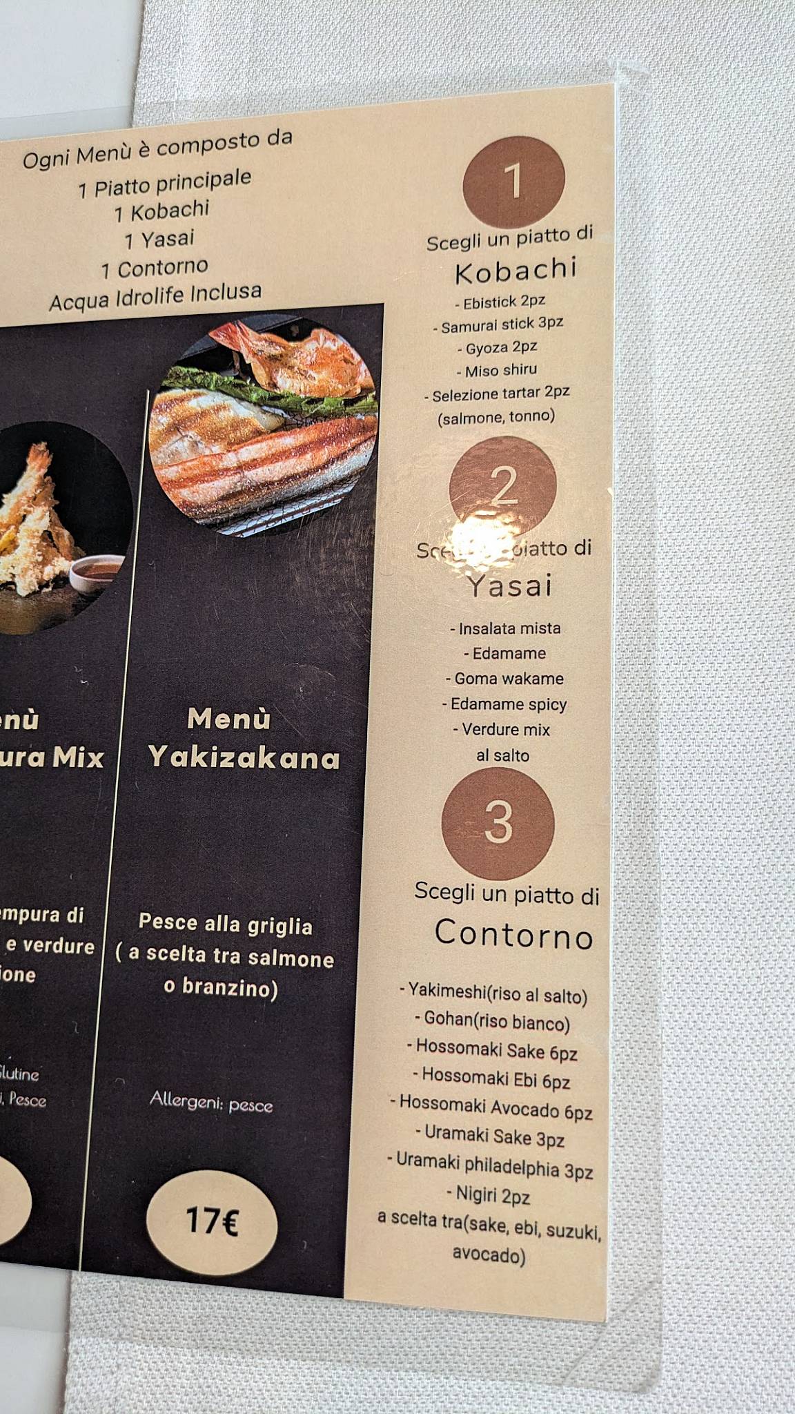 Menu di WEN 