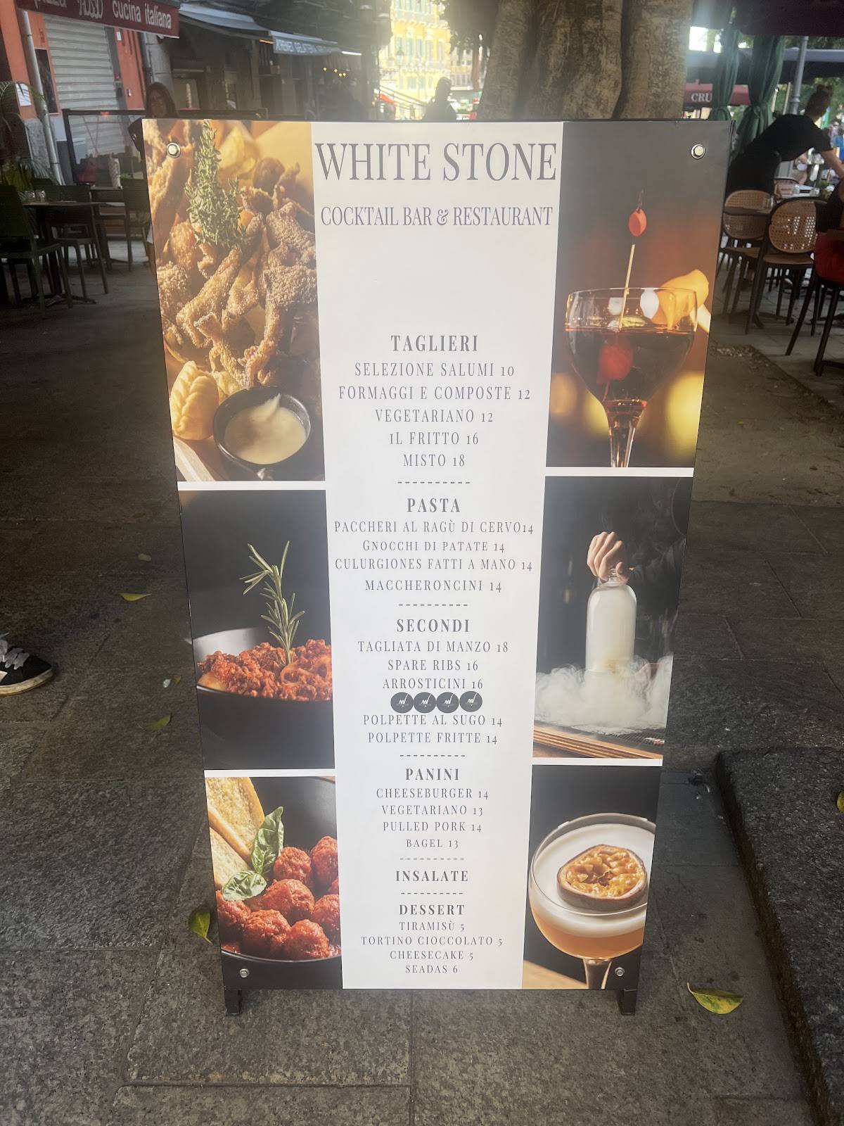 Menu di White Stone 