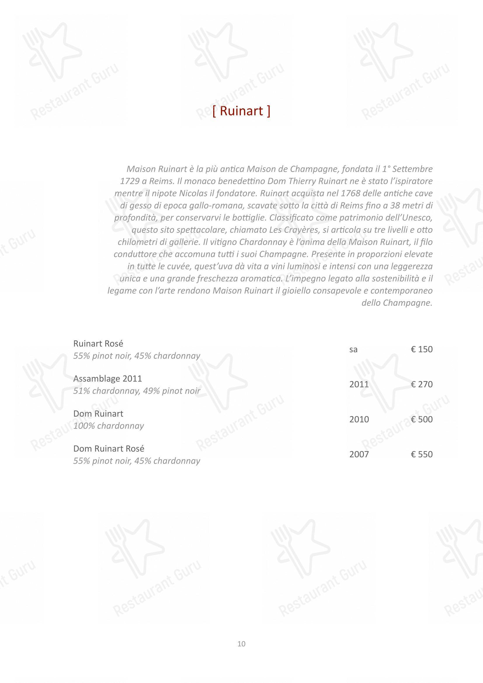 菜单 per Bu:r in Milano