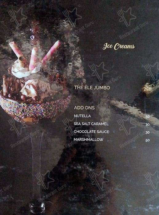 Elementaria Bakery Cafe menu