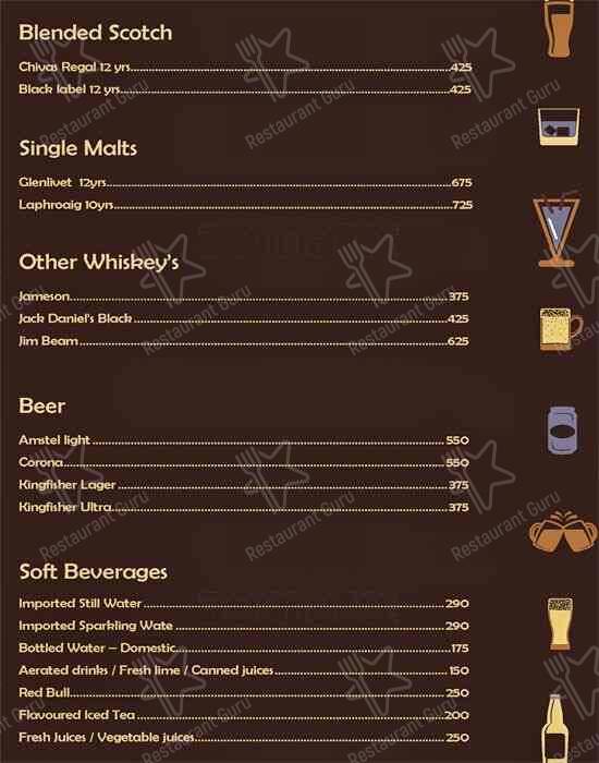 Café Pluck - Pullman New Delhi Aerocity menu
