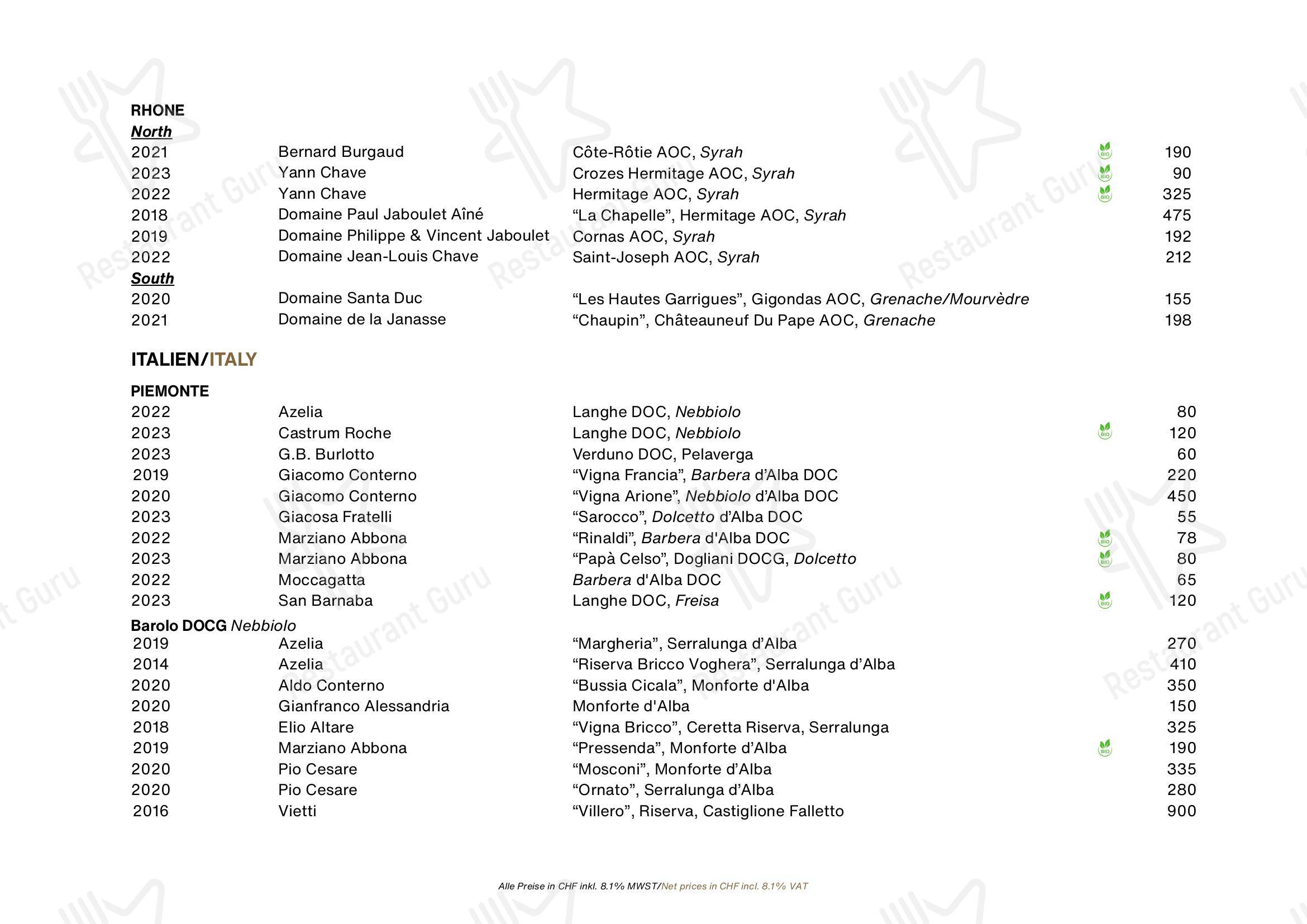 Крафт меню per Eden Kitchen & Bar in Zurigo