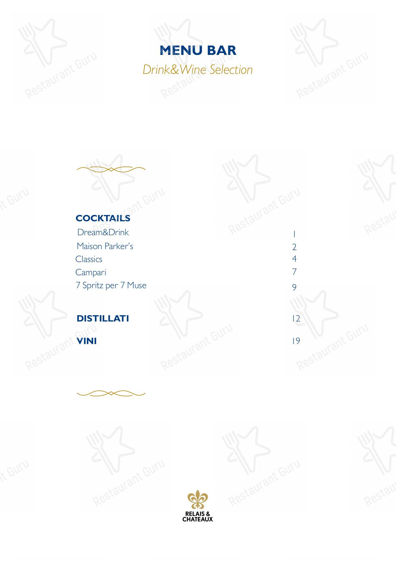 Menu per George in Napoli