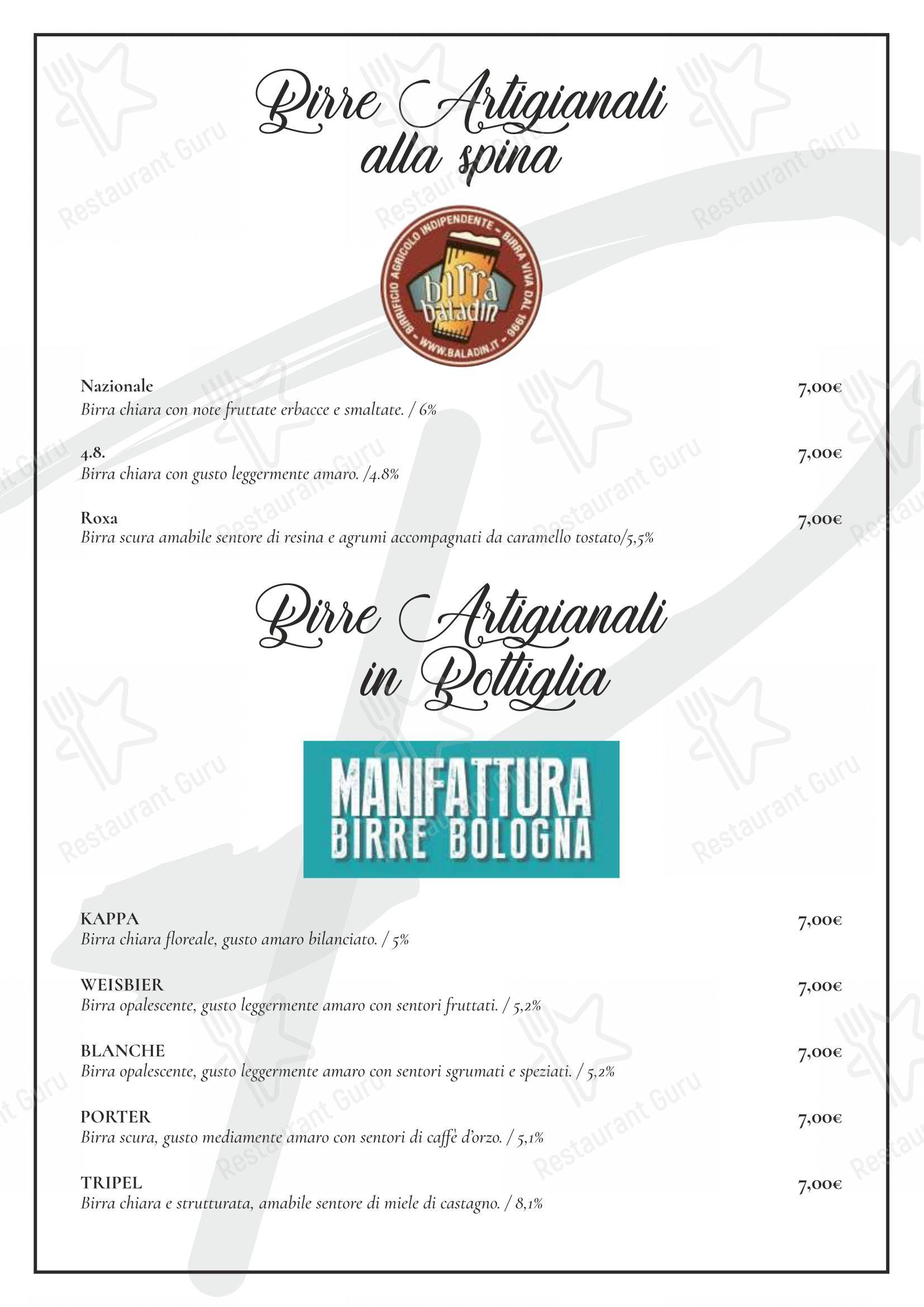 Il Ponte Ristorante e Pizza Romana in Calderino - Menu