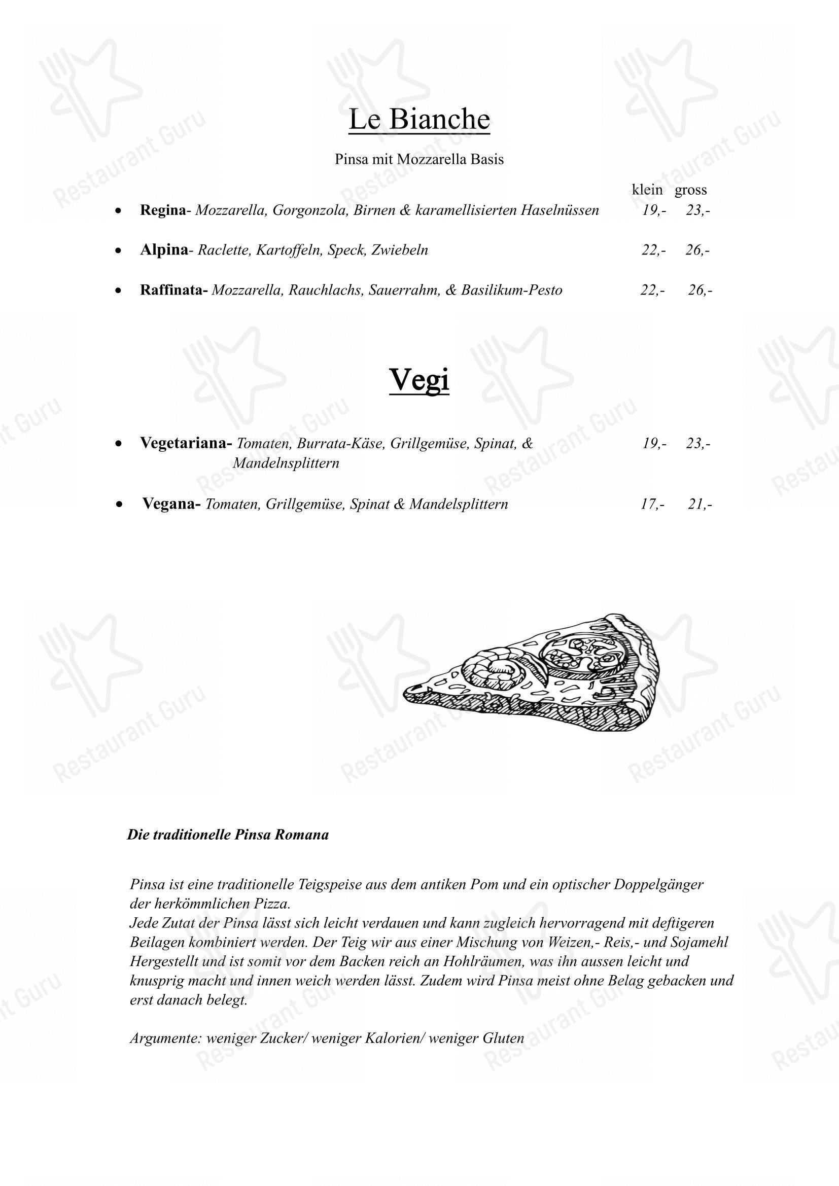 Ristorante - Pizzeria da Fabio Kafi Riggi in Riggisberg - Коктейльная карта