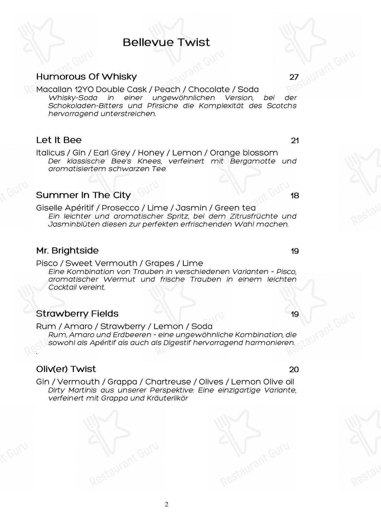 Menu per Noumi Grill & Bar pub & bar