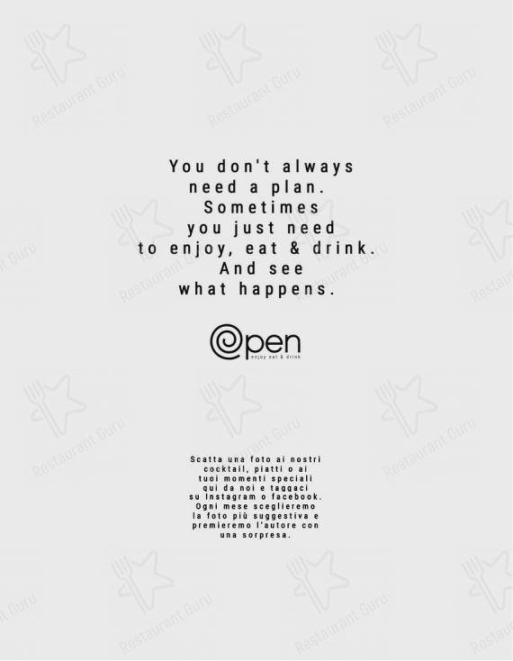 Menu di Opencafè - Menu bar