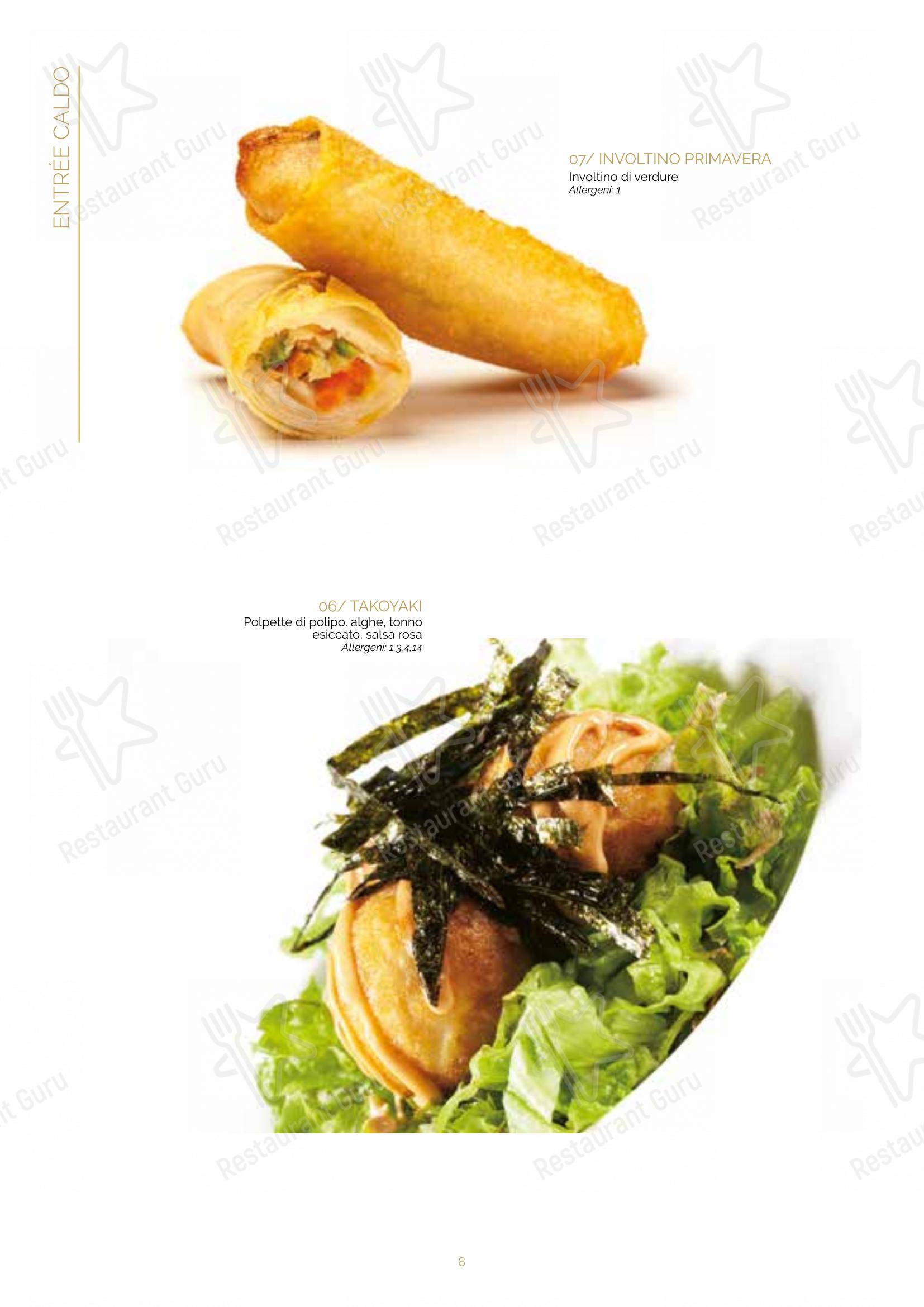 Ristorante Lin Tasting Emotion in Legnano - 菜单