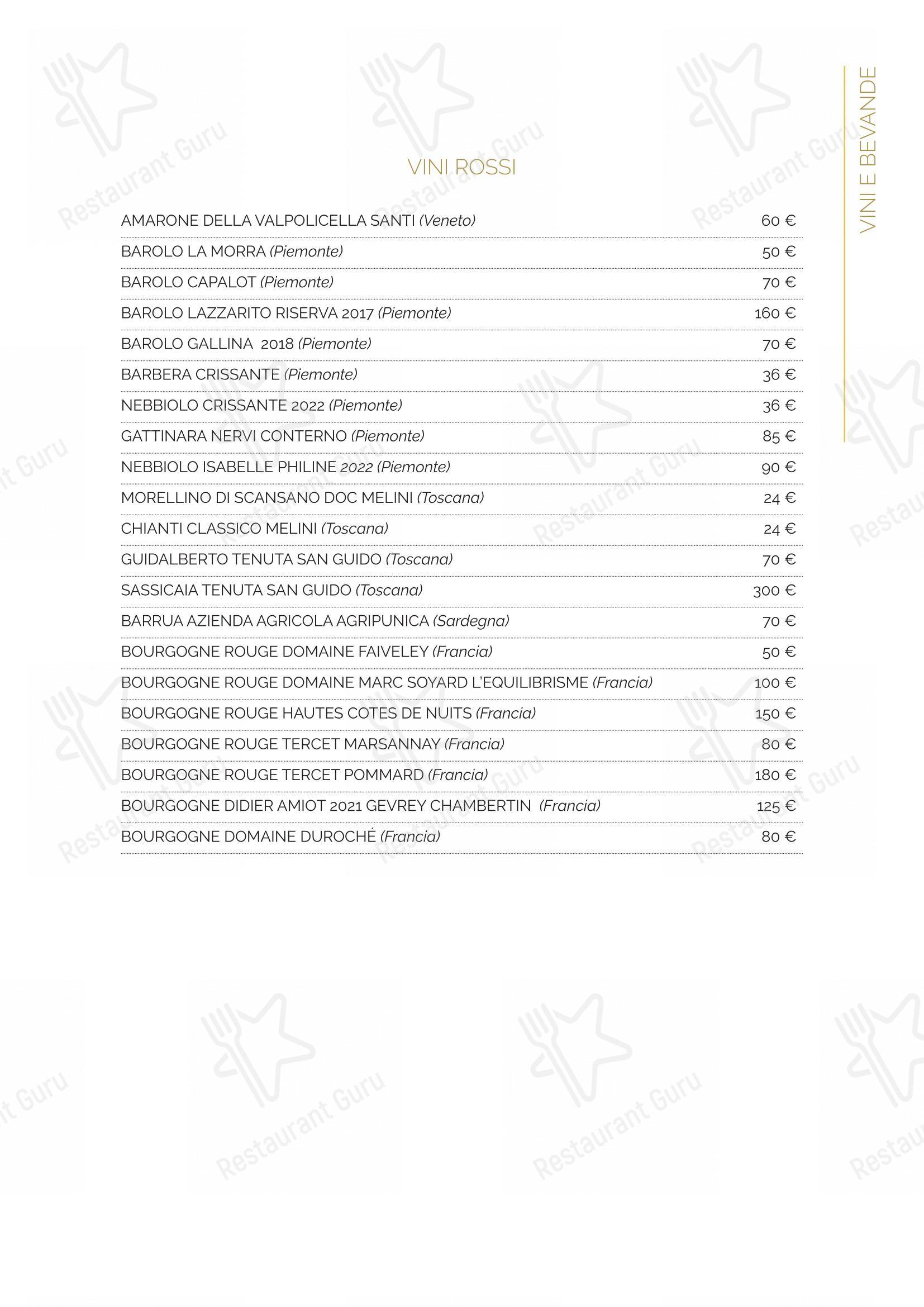 菜单 per Ristorante Lin Tasting Emotion in Legnano