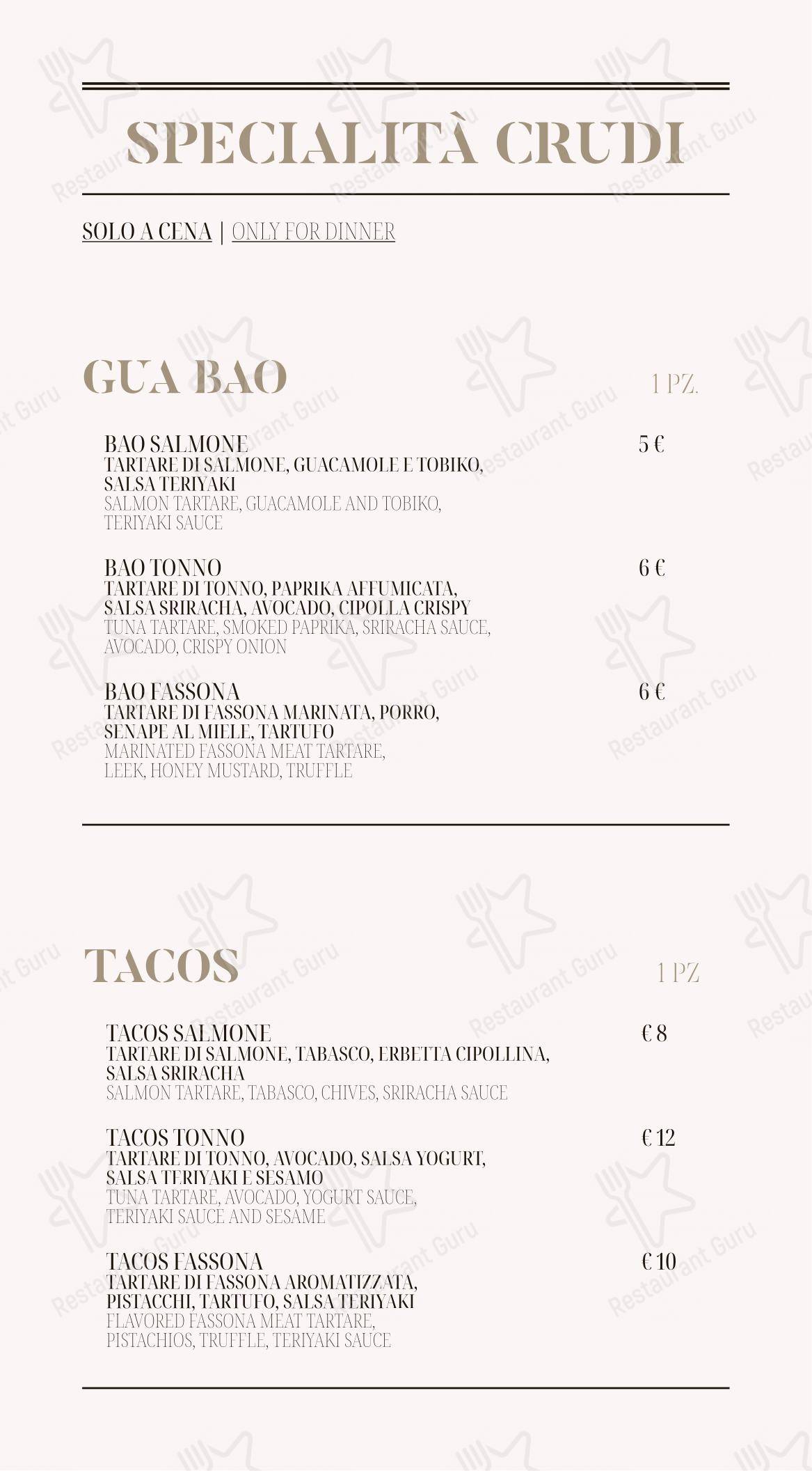 Menu per Salvinius in Castellammare del Golfo