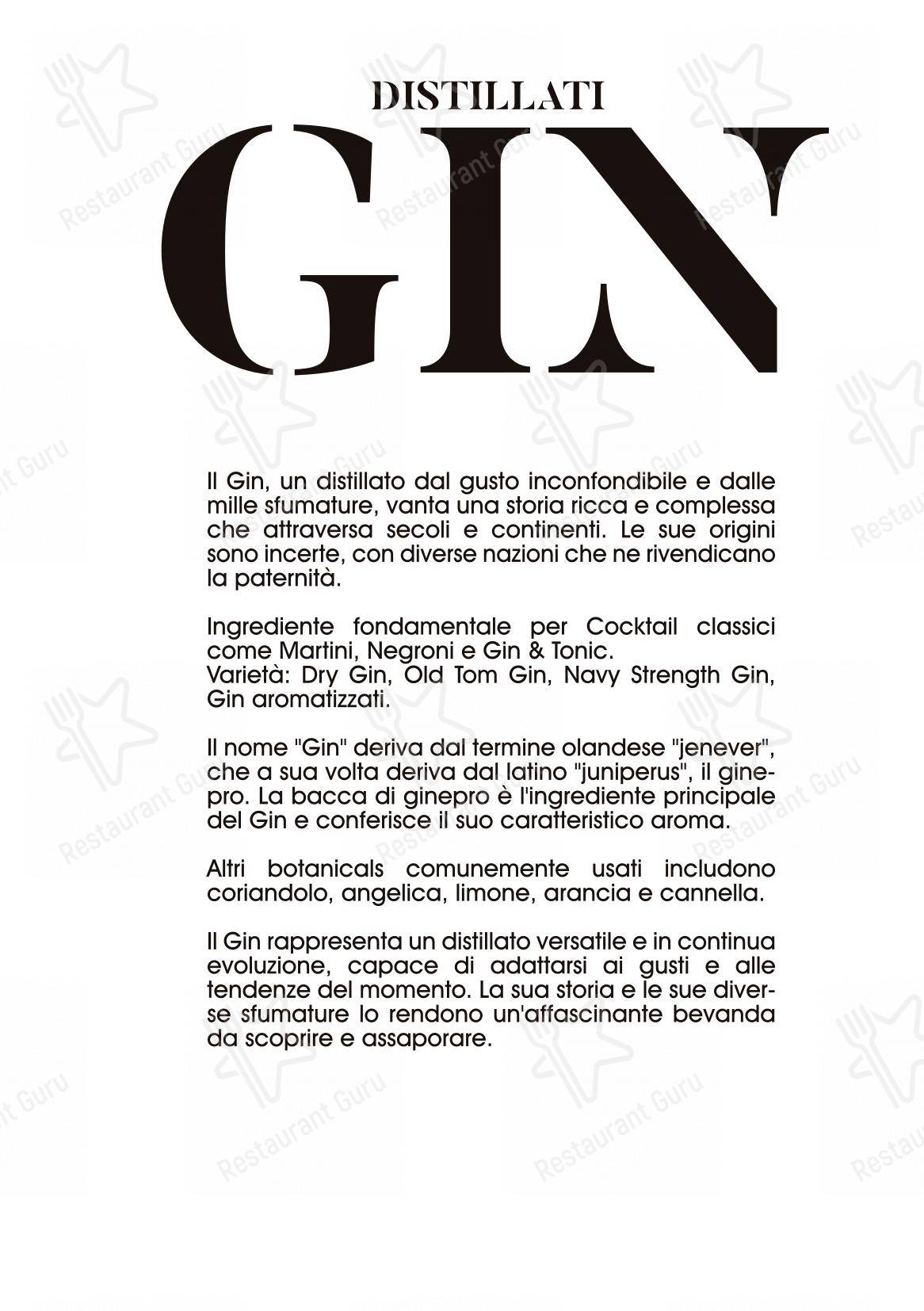 菜单 per Salvinius ristorante