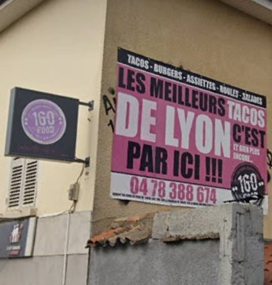Menu de 160 Food