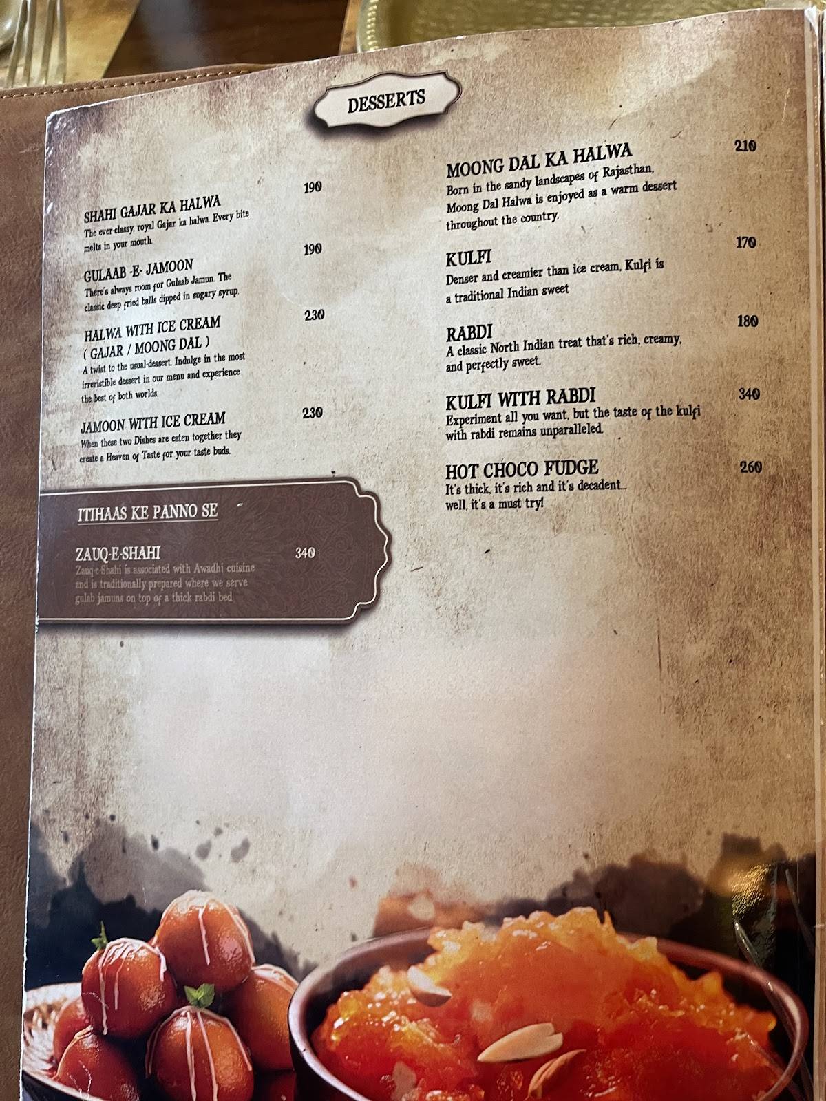 1947 Restaurant - Hennur menu