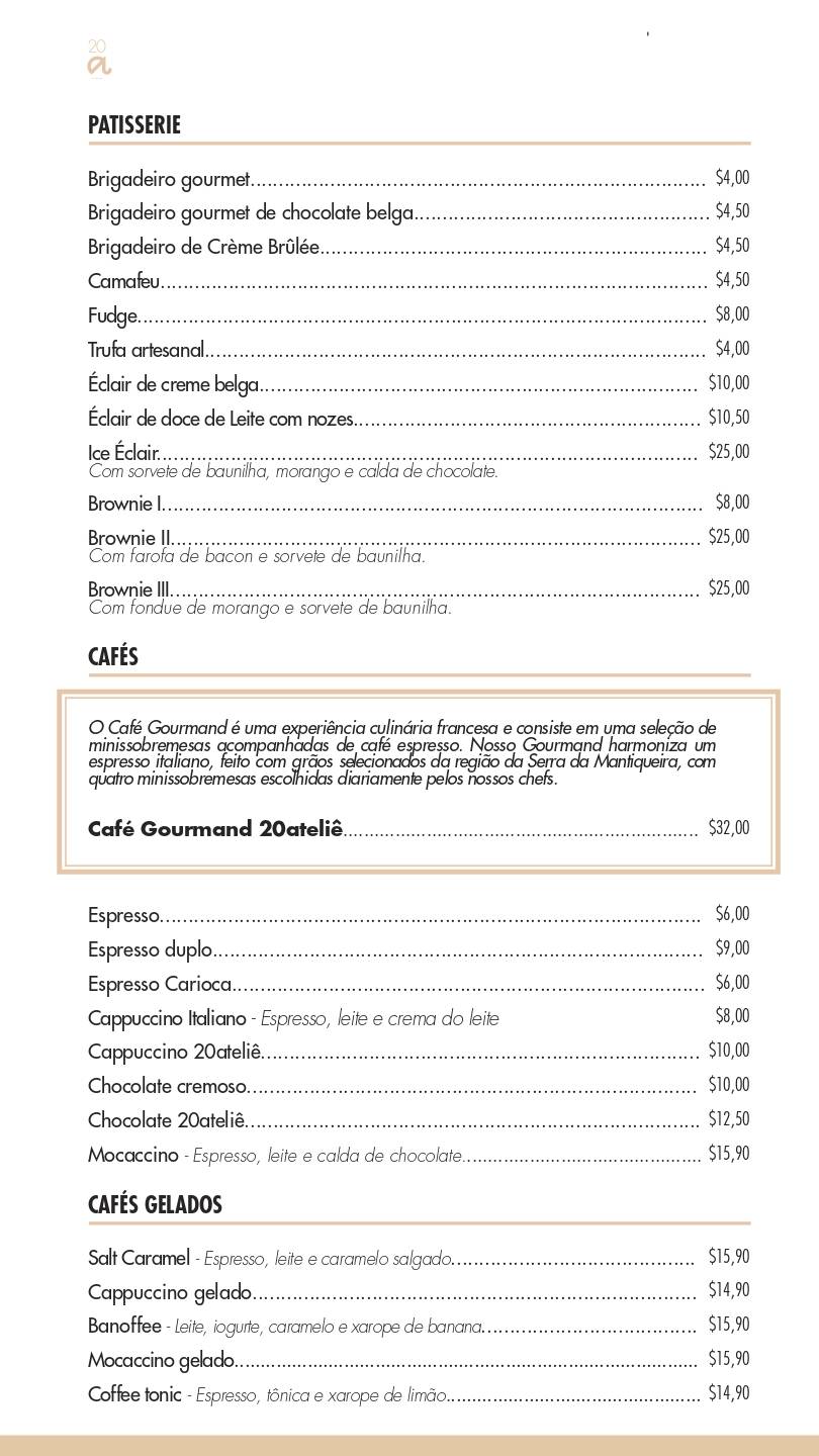20 Ateliê Aromas & Sabores cardápio