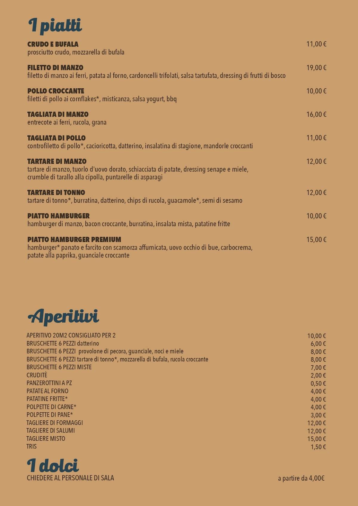 Menu di 20m2 - CISTERNINO 