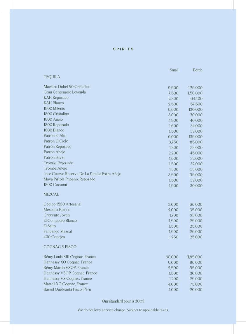 AER menu
