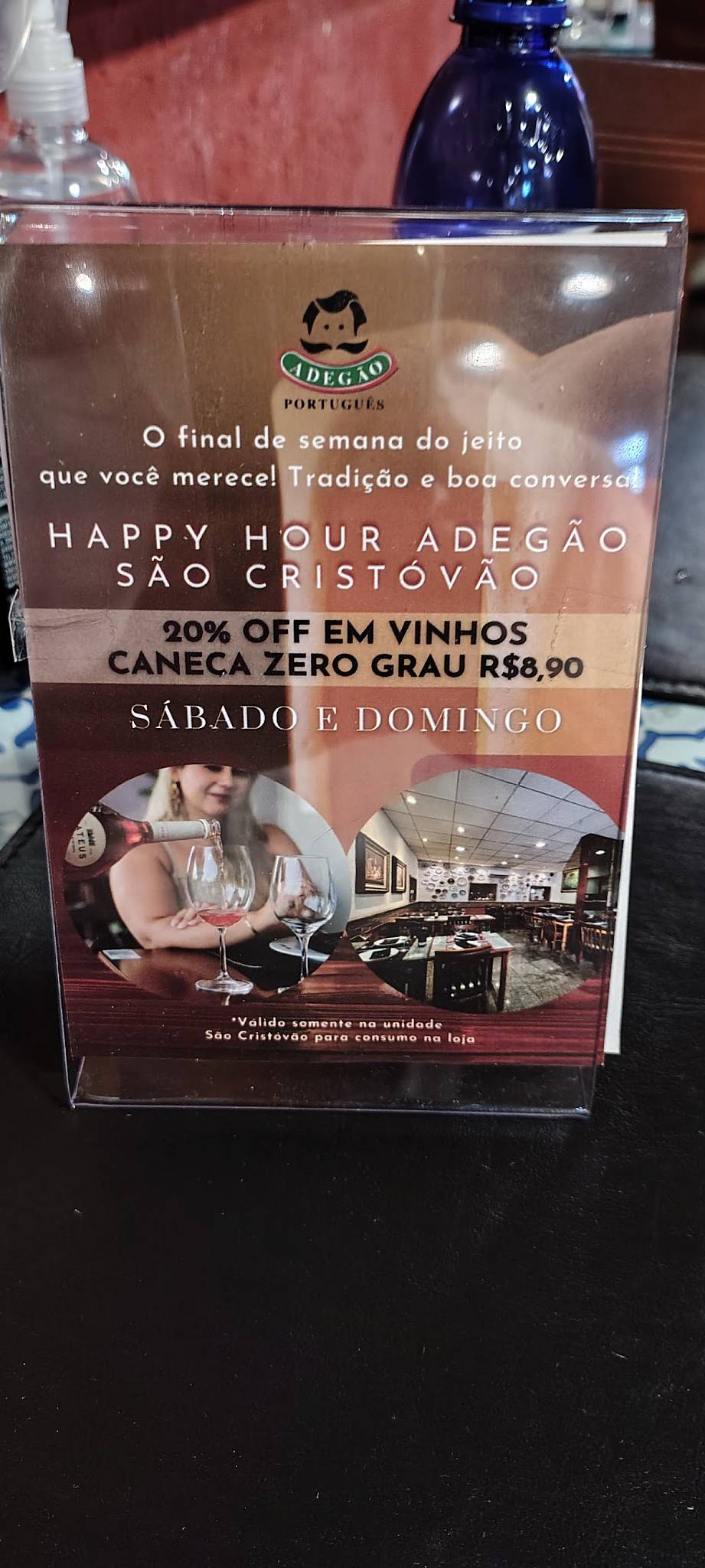 Adegão Português - São Cristóvão cardápio