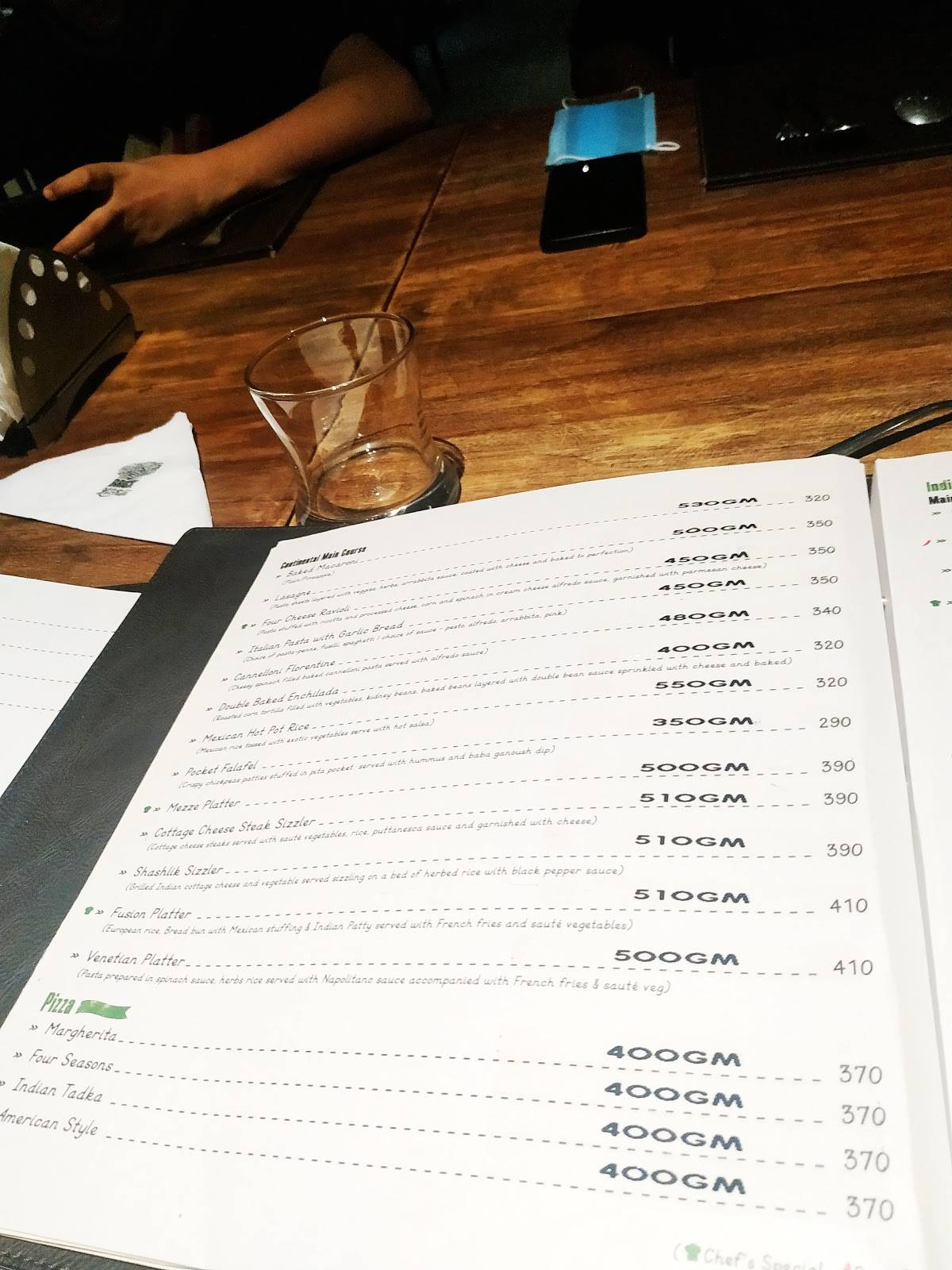 Brick Kitchen Restaurant menu