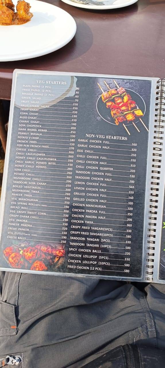 Alpine kitchen menu