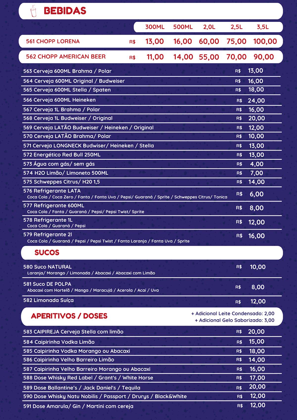 American Burger cardápio