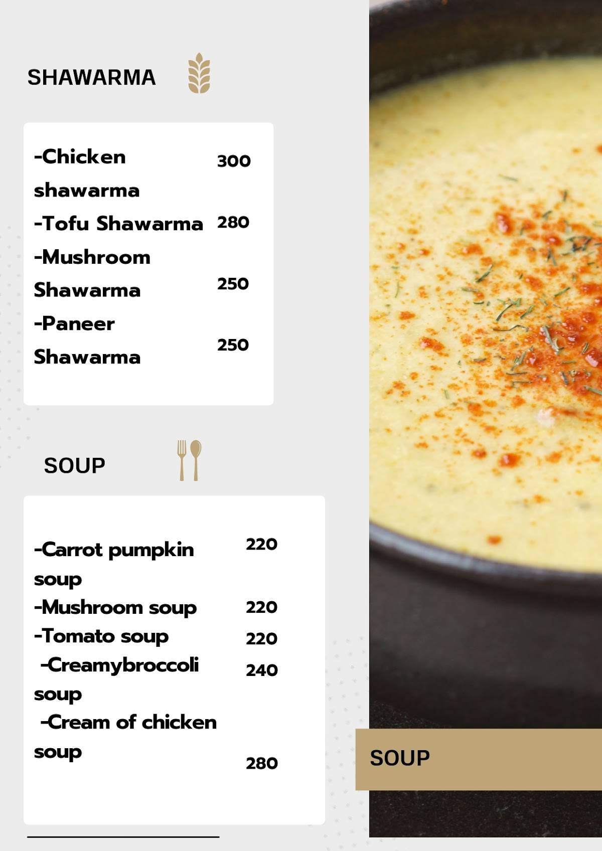 TÁTHÁSTU menu