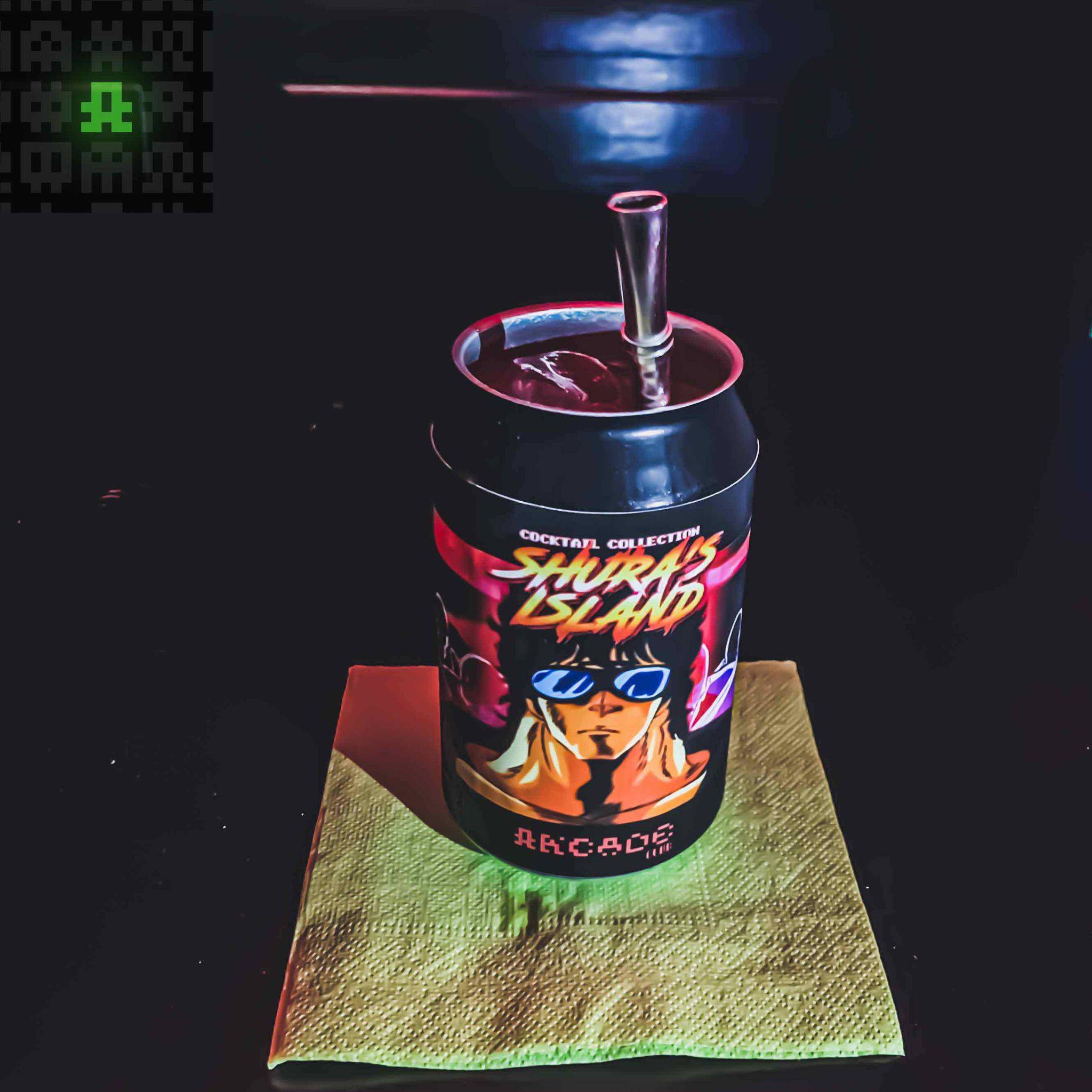 Menu de Arcade Club
