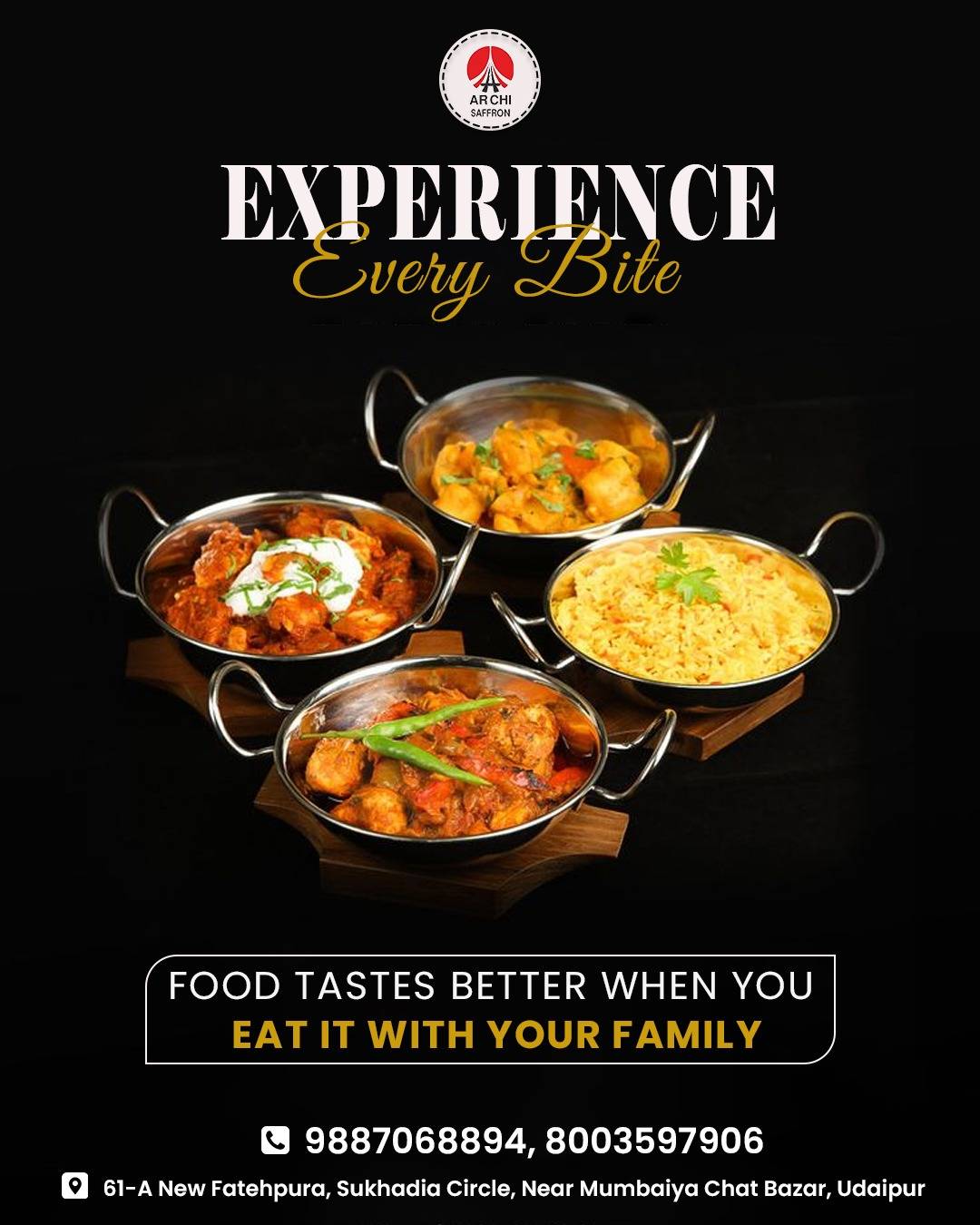 Archi Saffron Restaurant( Multi cuisine Restaurant) menu