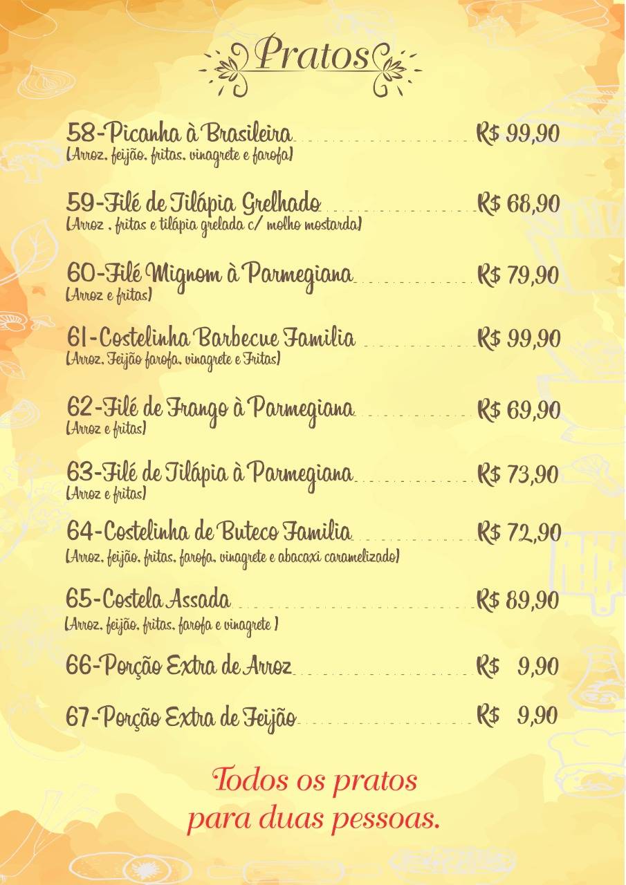 Bar Red Black - Beer and Food cardápio