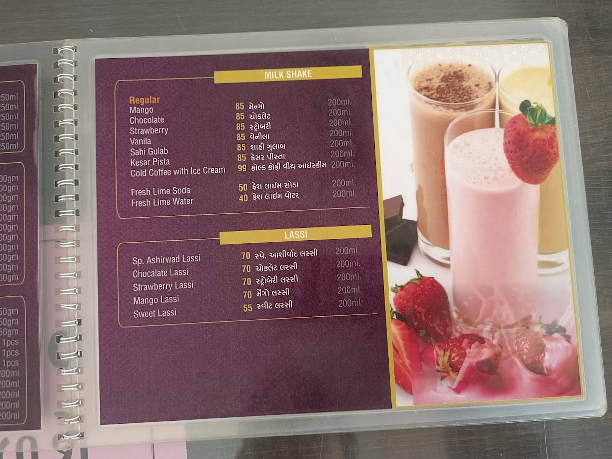 Ashirwad Restaurant menu