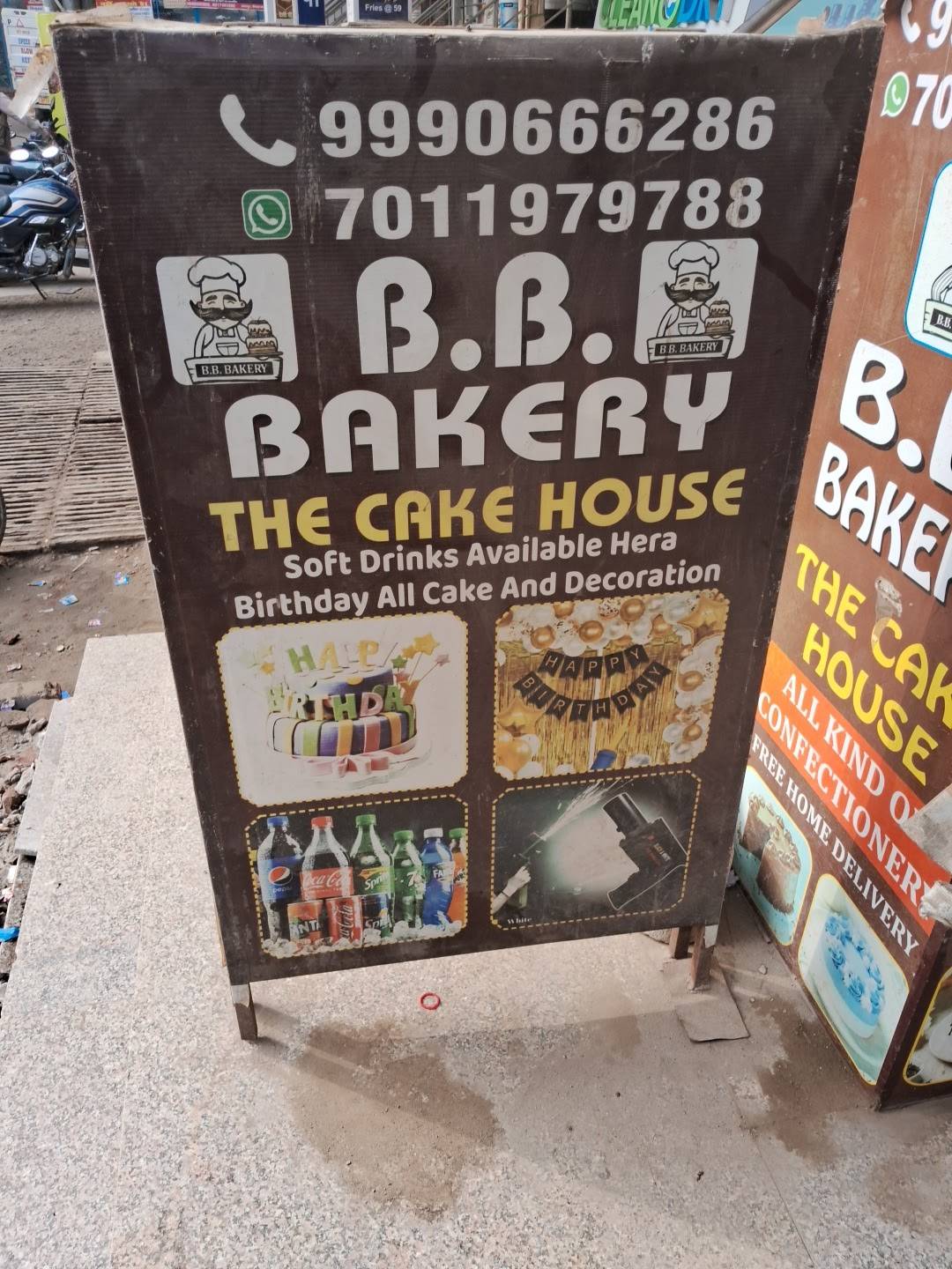BB Bakery- Best Cake Shop In Noida sector 45 menu