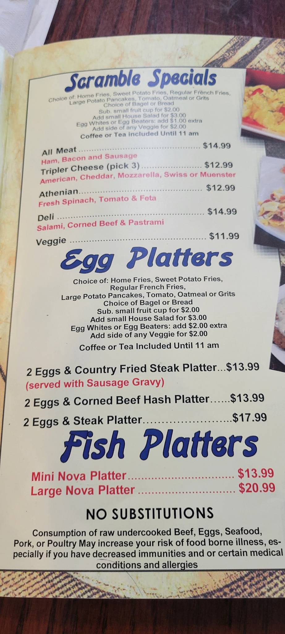 Menu at Bagel Tree Restaurant, Delray Beach