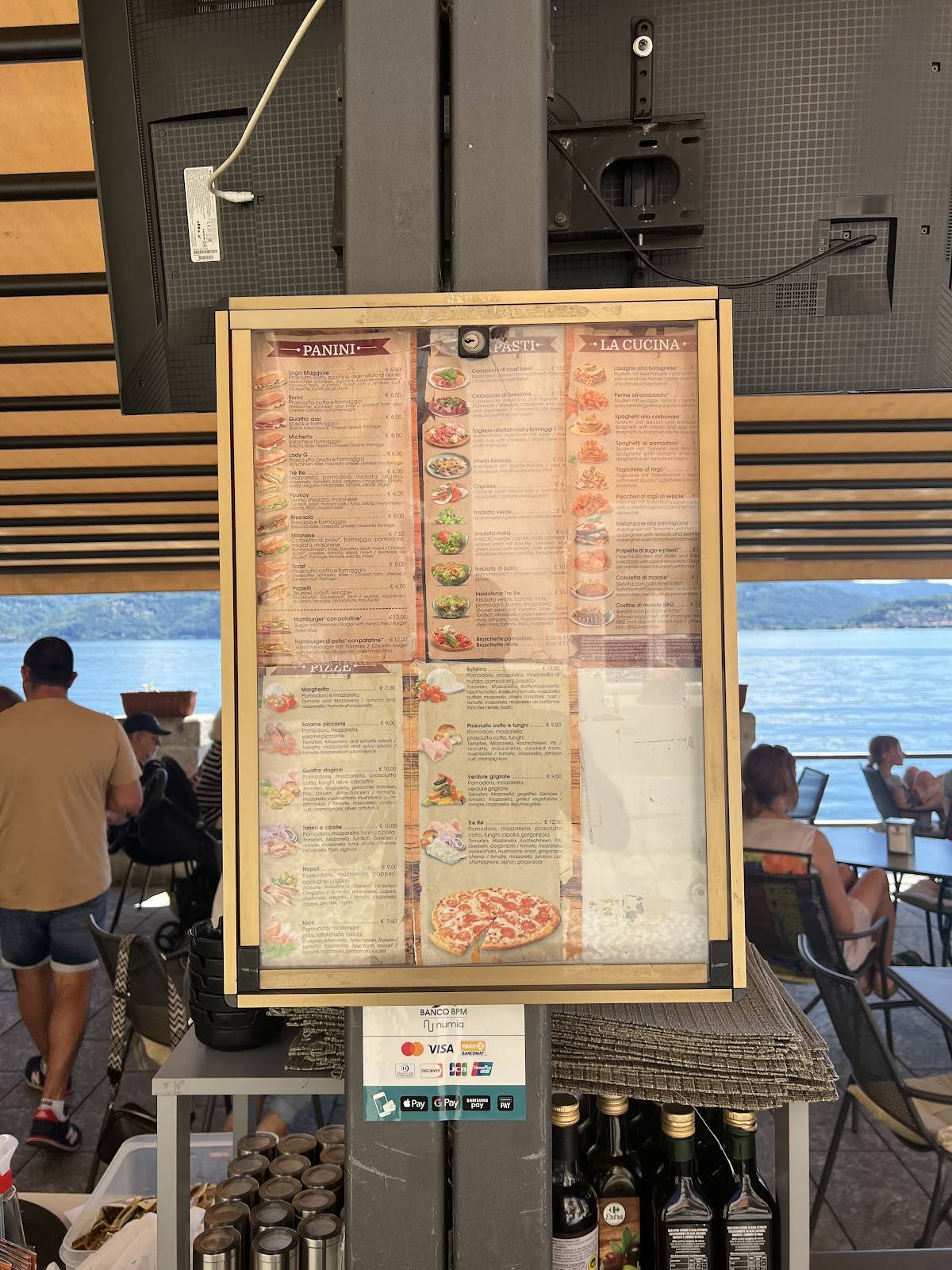 Menu di Bar Caffè Tre Re 