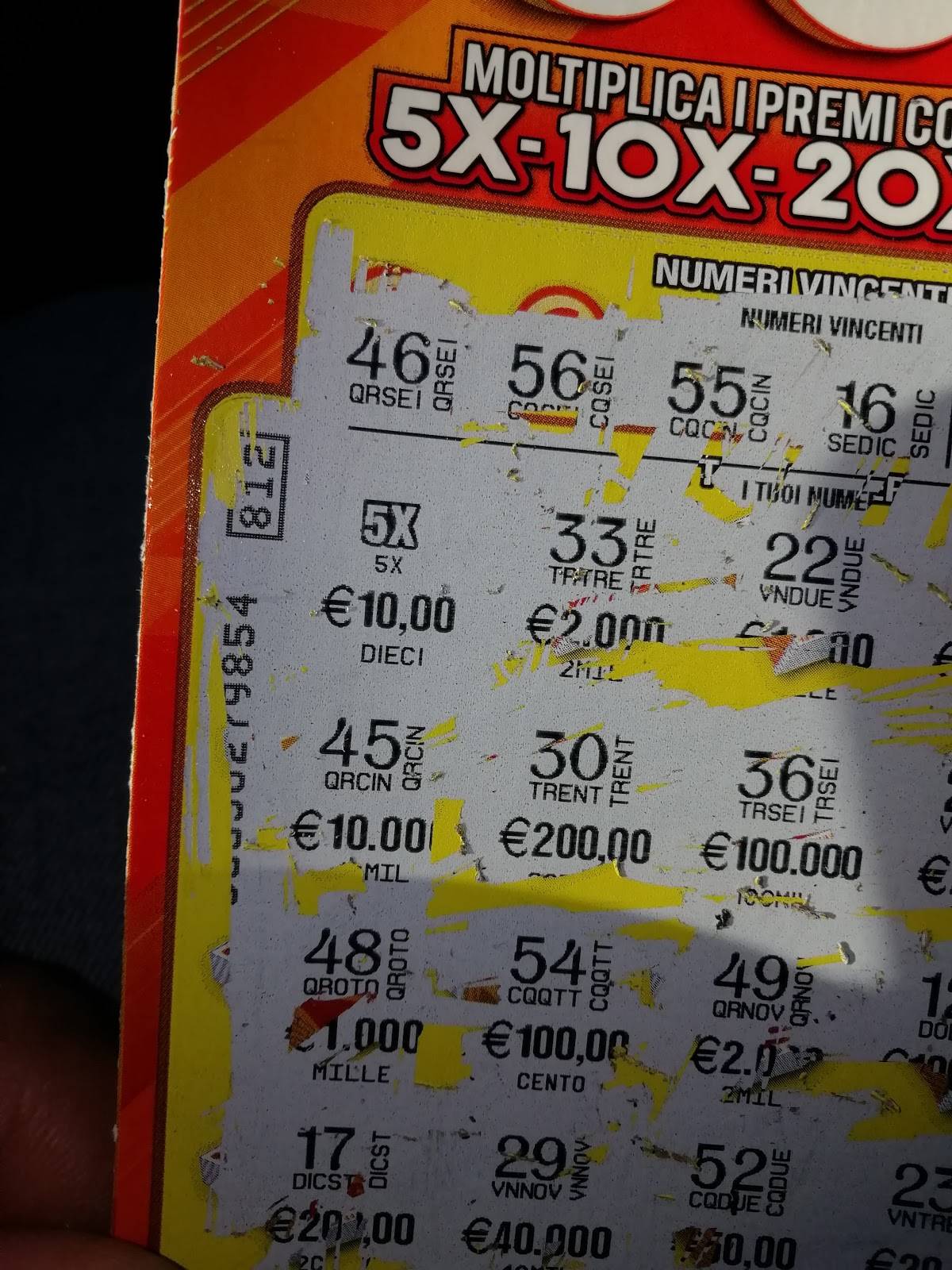 Menu de Bar Pizzeria Colle