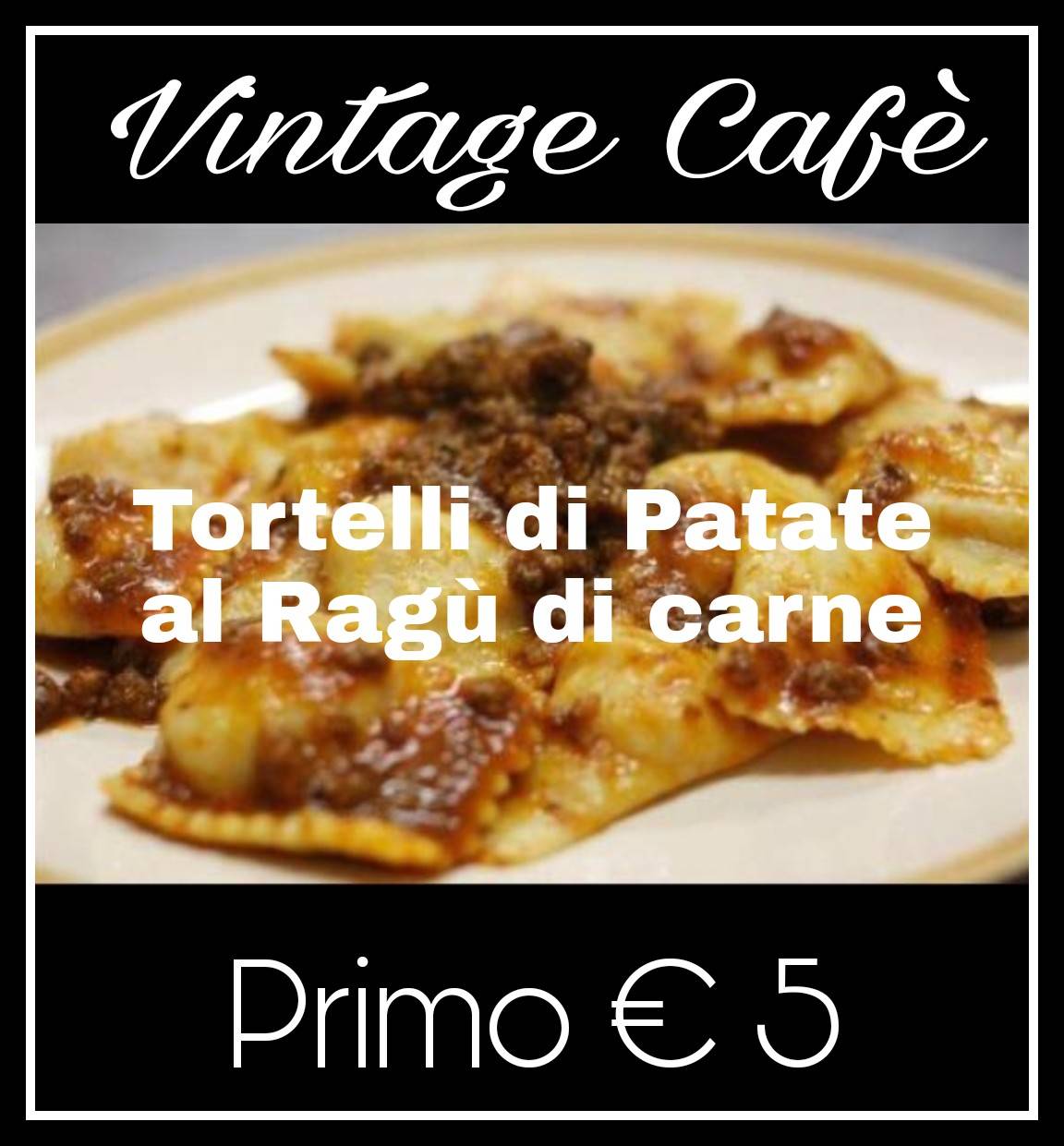 Menu di Vintage Café 