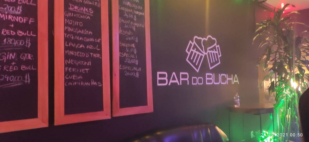Bar do Bucha cardápio