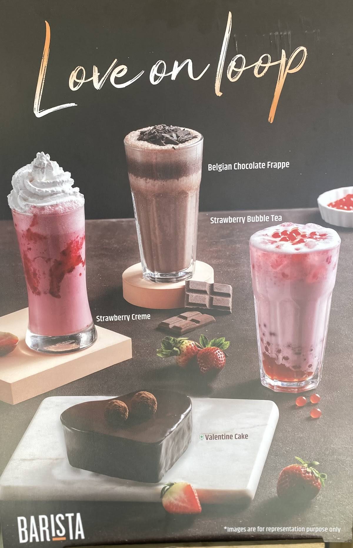 Barista - Lajpat Nagar menu