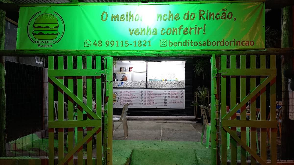 Bendito Sabor cardápio